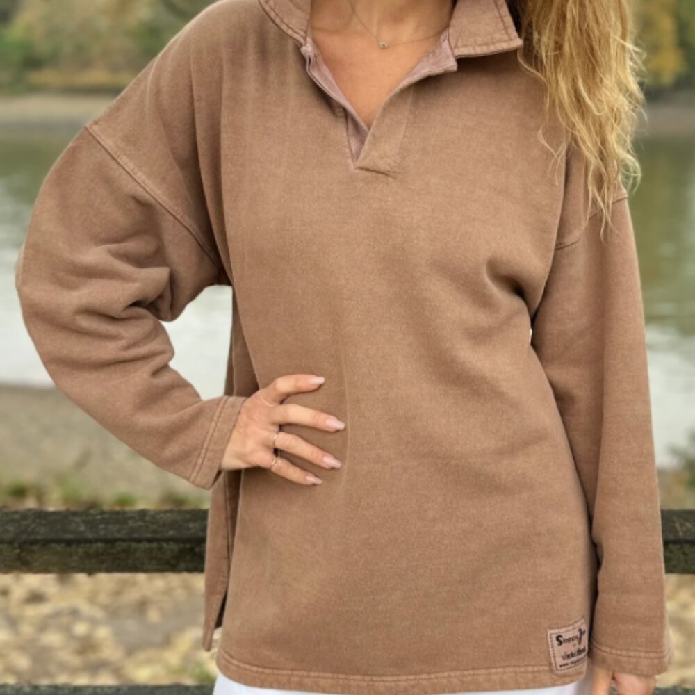 Sloppy Joe COLLAR 02 in Mocha Size 1